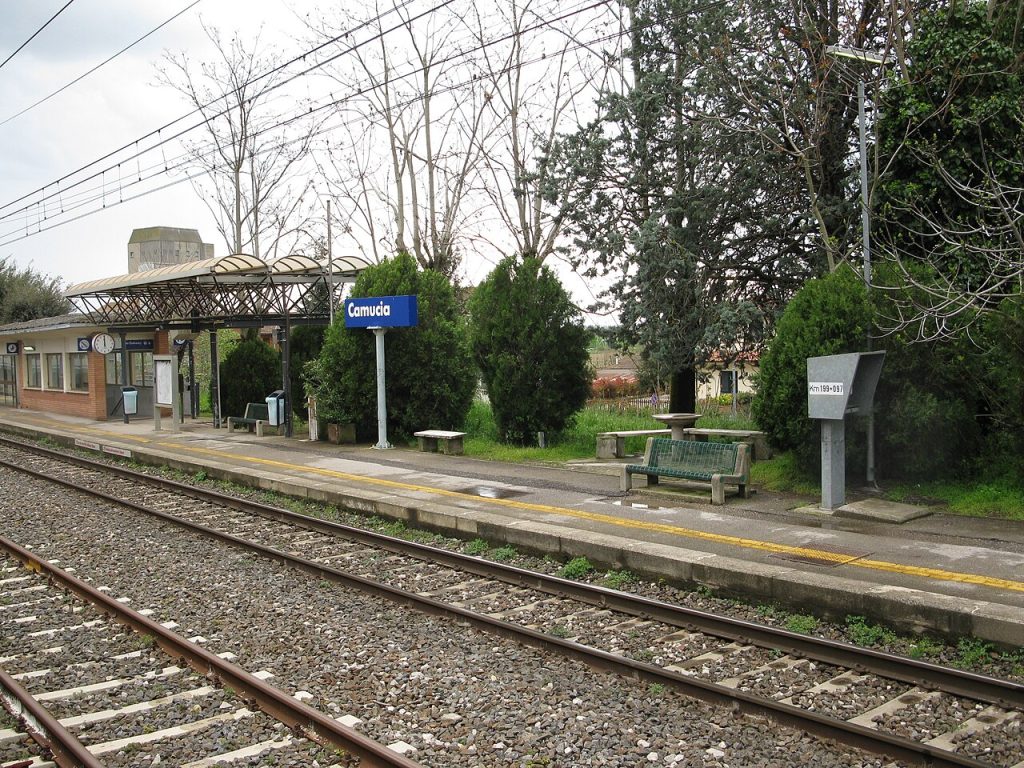 How to get to Cortona — Camucia-Cortona train station — the closest railway station to Cortona, Tuscany